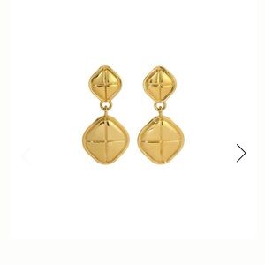 Heaven Mayhem Alma Gold Geometric Earrings